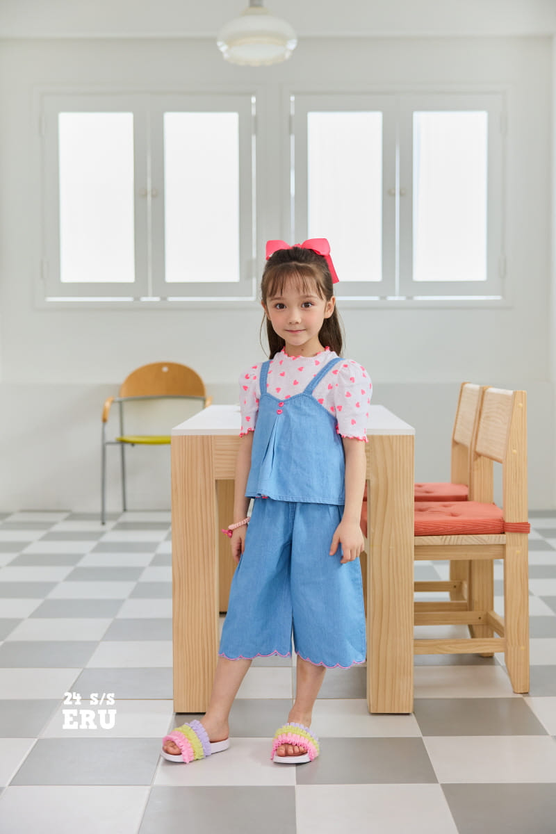 e.ru - Korean Children Fashion - #kidsstore - Hani Wide Pants Set