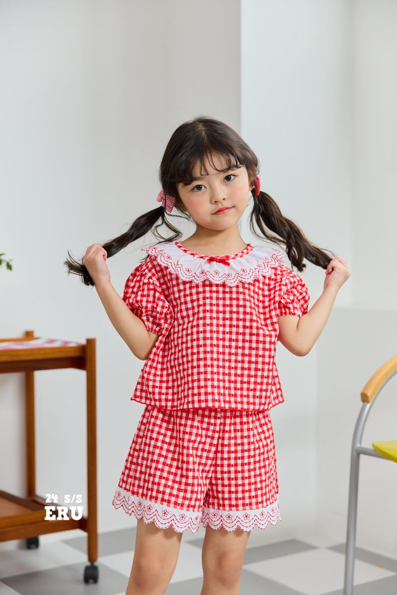 e.ru - Korean Children Fashion - #kidzfashiontrend - Anny Top Bottom Set - 5
