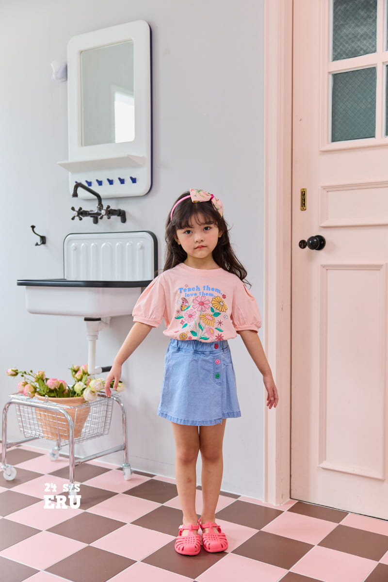e.ru - Korean Children Fashion - #kidzfashiontrend - Flower Tee