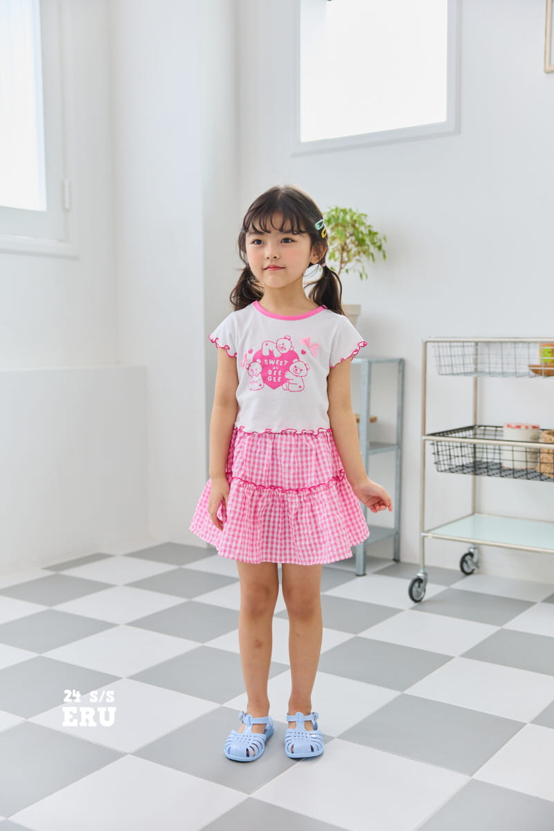 e.ru - Korean Children Fashion - #littlefashionista - Heart Bear Tee - 6