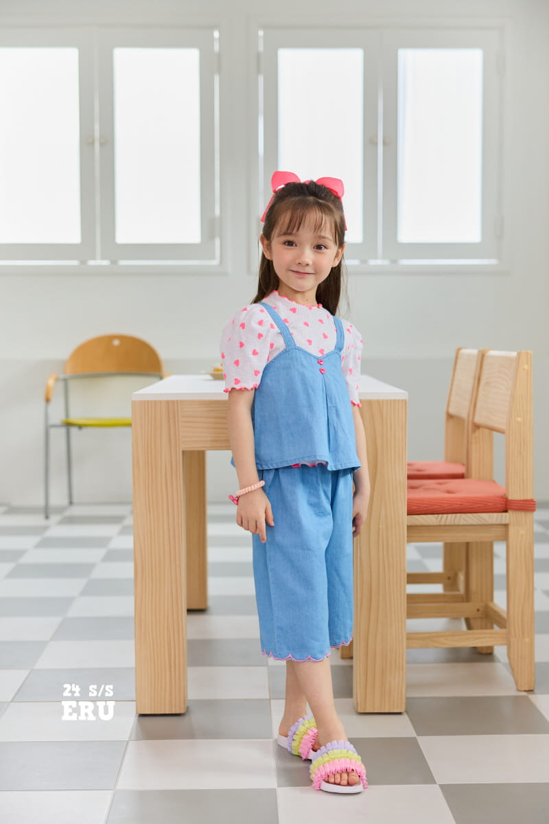 e.ru - Korean Children Fashion - #Kfashion4kids - Hani Wide Pants Set - 4