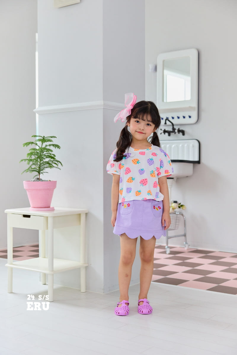 e.ru - Korean Children Fashion - #magicofchildhood - Berry Crop Tee