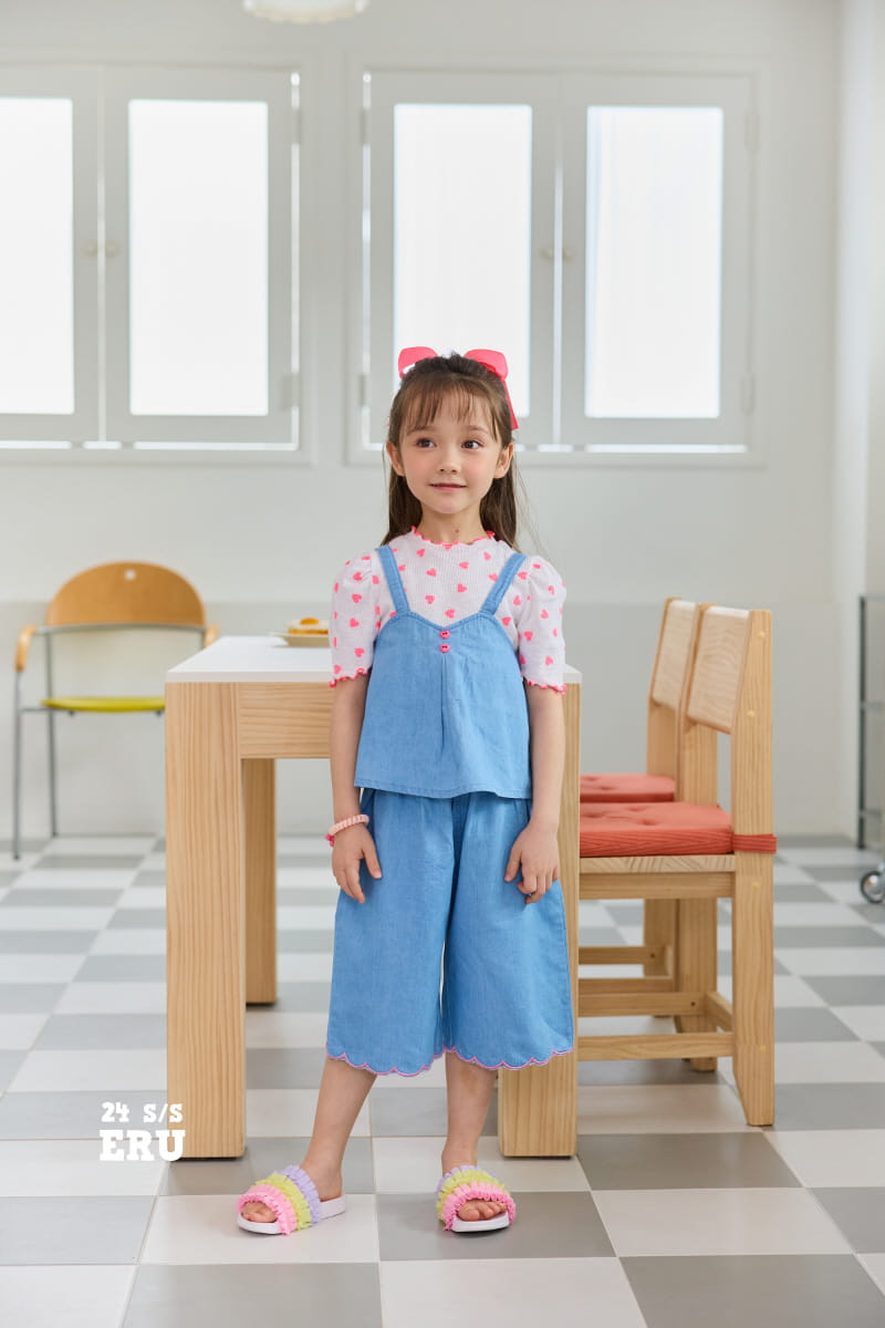 e.ru - Korean Children Fashion - #magicofchildhood - Hani Wide Pants Set - 5
