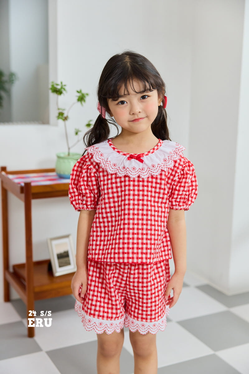 e.ru - Korean Children Fashion - #minifashionista - Anny Top Bottom Set - 9