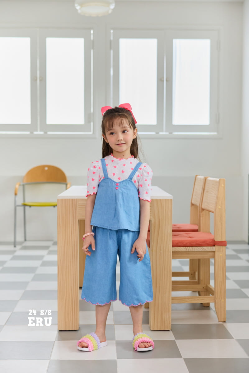 e.ru - Korean Children Fashion - #minifashionista - Hani Wide Pants Set - 6