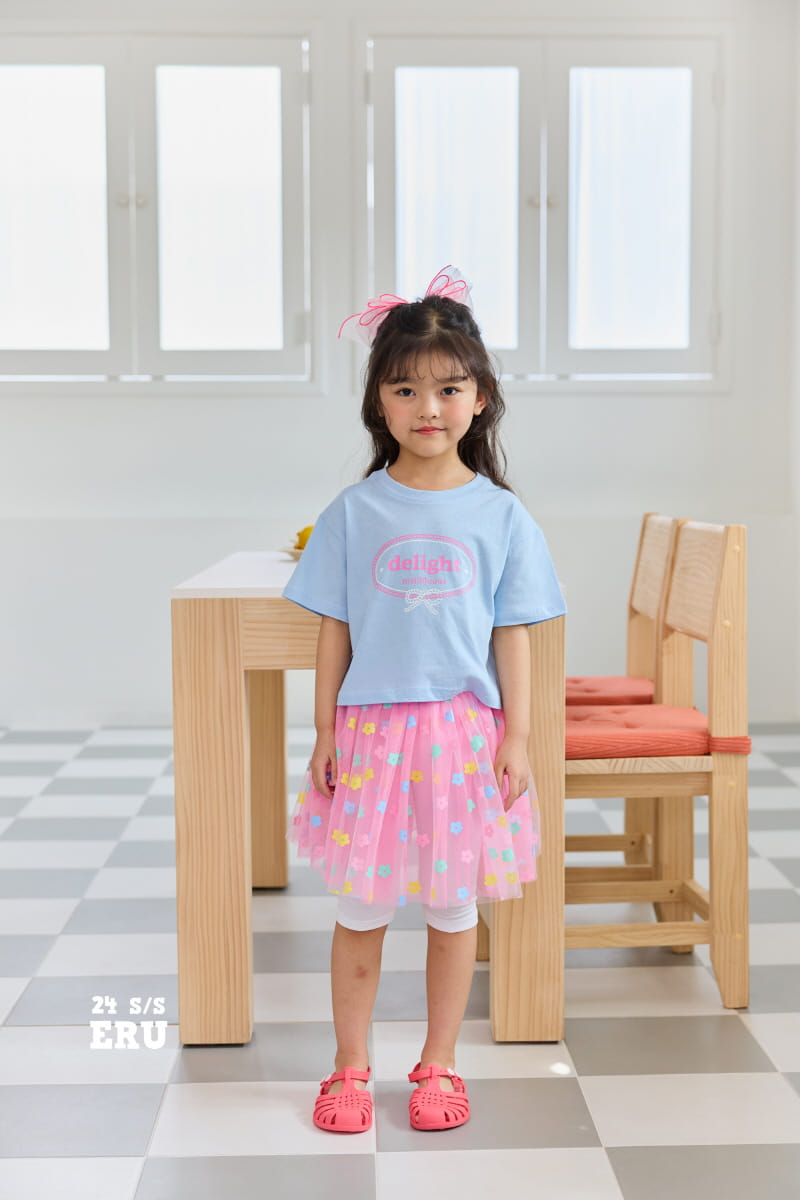 e.ru - Korean Children Fashion - #prettylittlegirls - Flower Skirt Leggings - 5