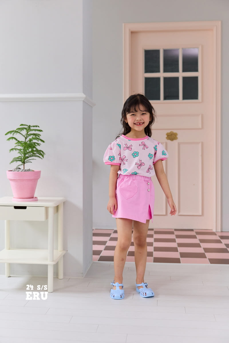 e.ru - Korean Children Fashion - #prettylittlegirls - Cute Ribbon Tee