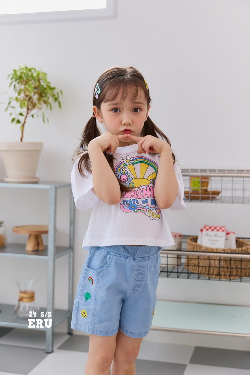 e.ru - Korean Children Fashion - #prettylittlegirls - Smile Span Pants - 6