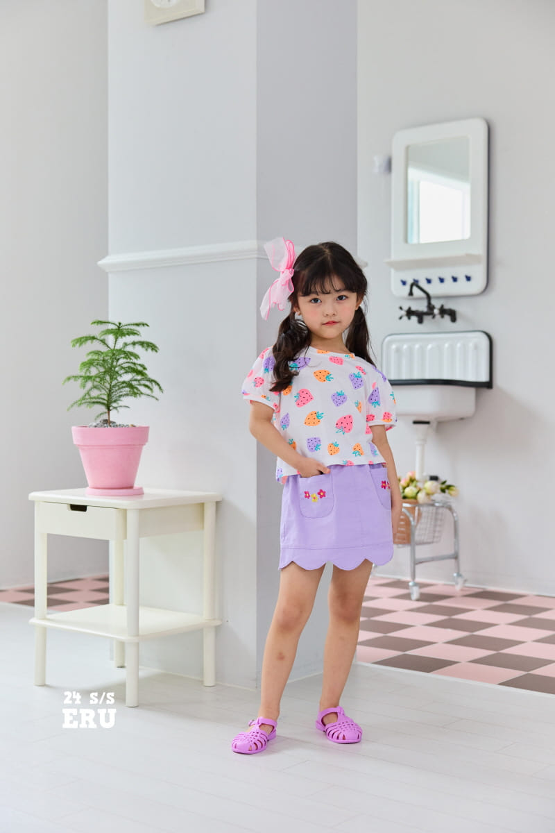 e.ru - Korean Children Fashion - #prettylittlegirls - Berry Crop Tee - 3
