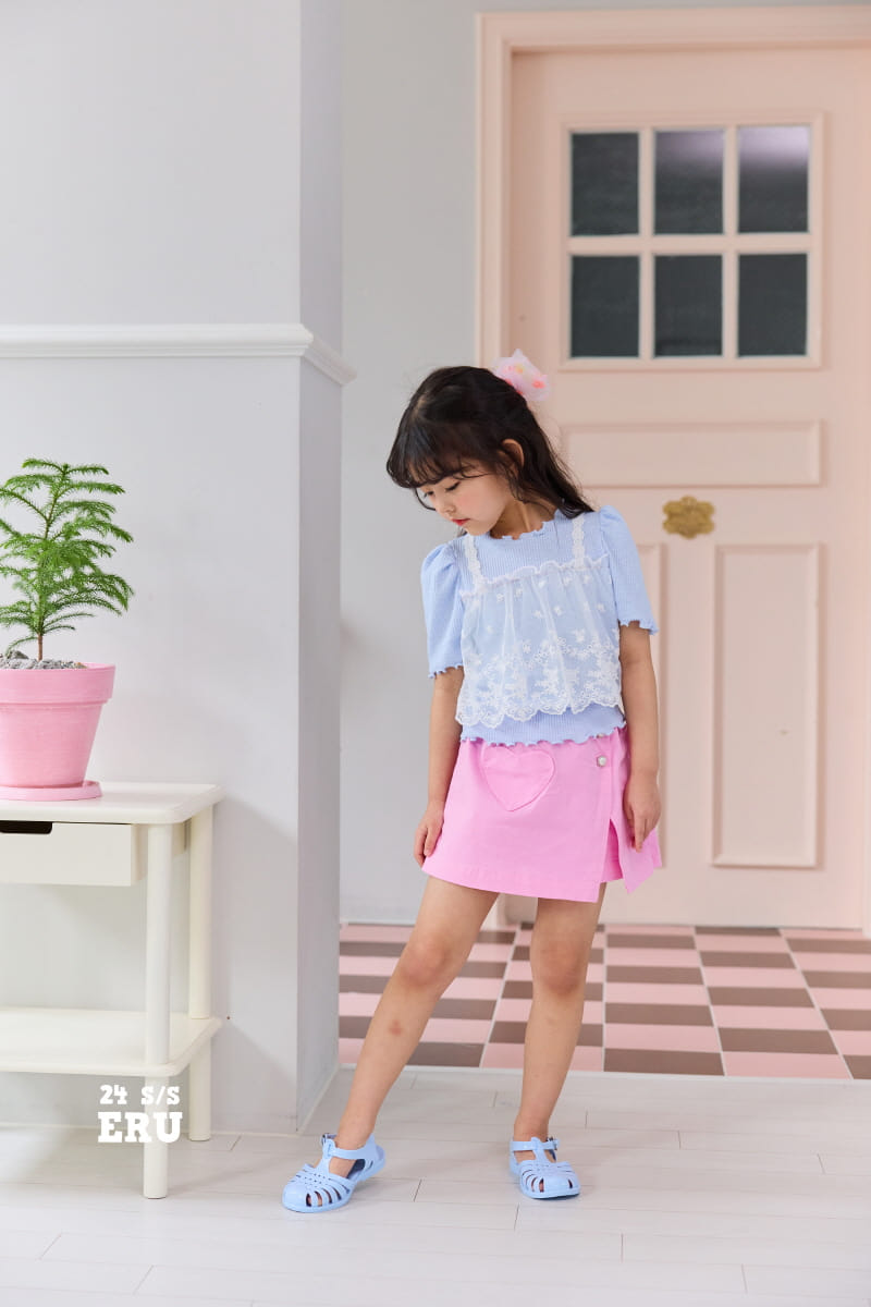 e.ru - Korean Children Fashion - #minifashionista - Lace Bustier Tee - 4