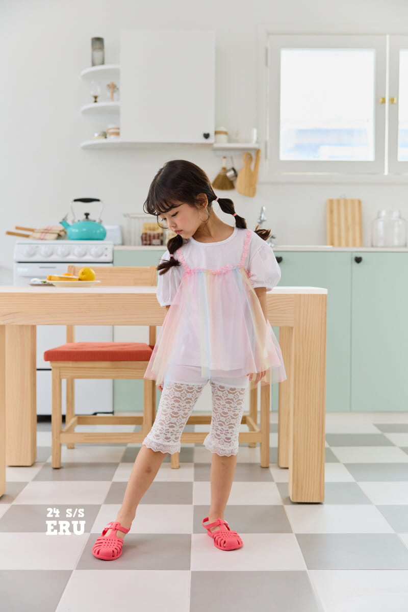 e.ru - Korean Children Fashion - #prettylittlegirls - Lace Leggings - 3