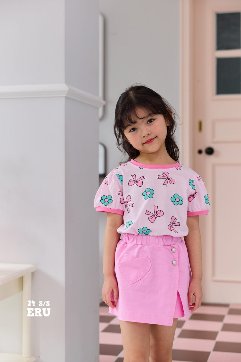e.ru - Korean Children Fashion - #prettylittlegirls - Heart Wrap Span Pants - 10