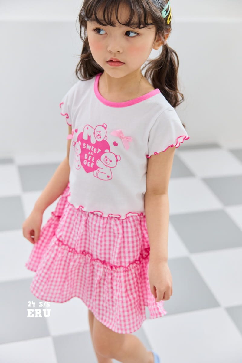 e.ru - Korean Children Fashion - #prettylittlegirls - Heart Bear Tee - 9