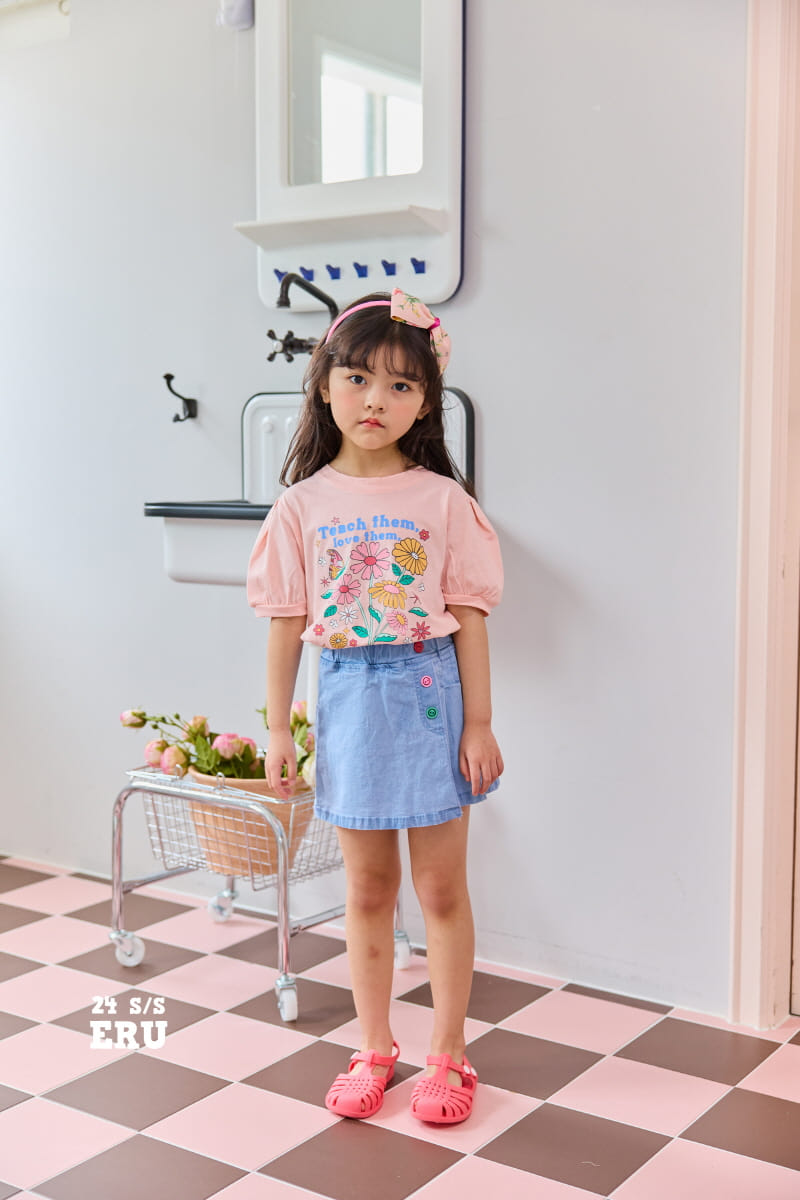 e.ru - Korean Children Fashion - #prettylittlegirls - Flower Tee - 6