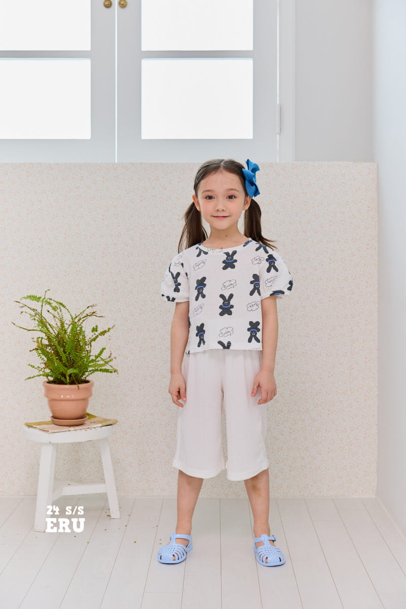 e.ru - Korean Children Fashion - #stylishchildhood - Rabbit Crop Tee - 6