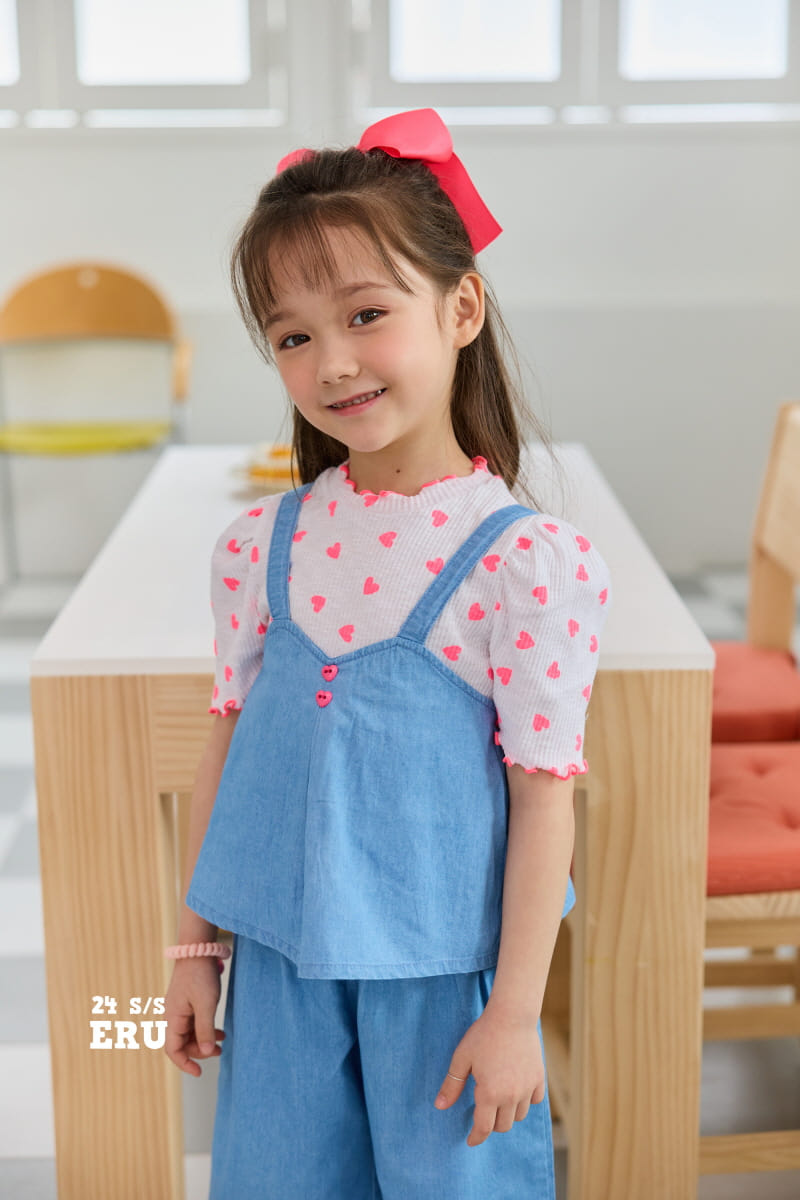 e.ru - Korean Children Fashion - #stylishchildhood - Hani Wide Pants Set - 10