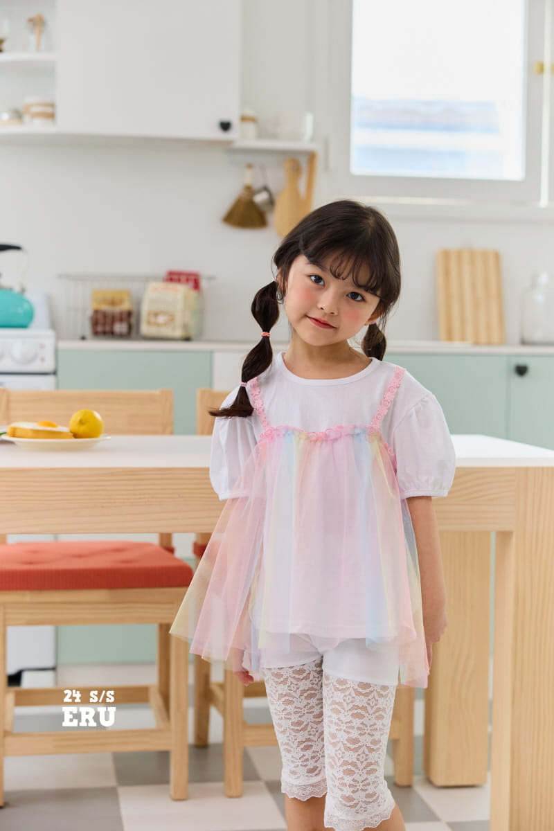 e.ru - Korean Children Fashion - #todddlerfashion - Rainbow Long Tee - 7