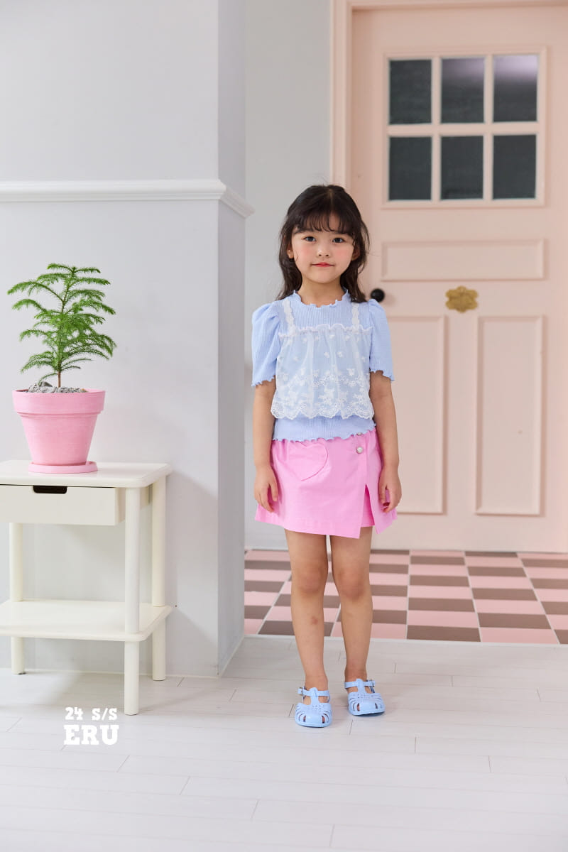 e.ru - Korean Children Fashion - #todddlerfashion - Lace Bustier Tee - 5