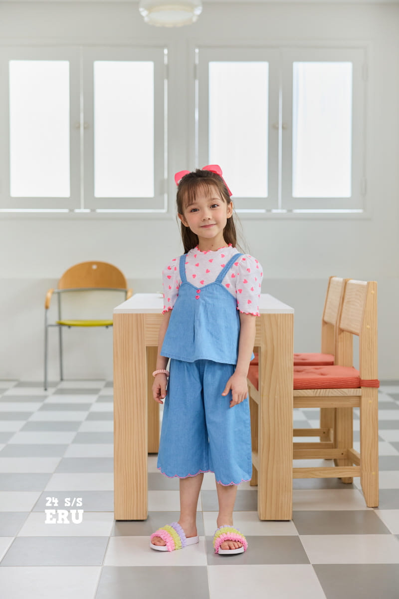 e.ru - Korean Children Fashion - #todddlerfashion - Hani Wide Pants Set - 8