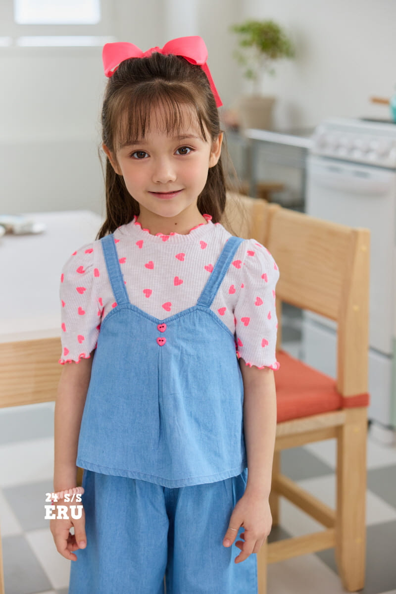 e.ru - Korean Children Fashion - #toddlerclothing - Hani Wide Pants Set - 9