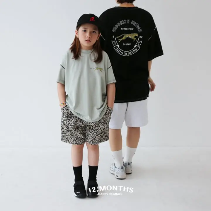 12 Month - Korean Children Fashion - #Kfashion4kids - Hot Cheetah Tee - 9