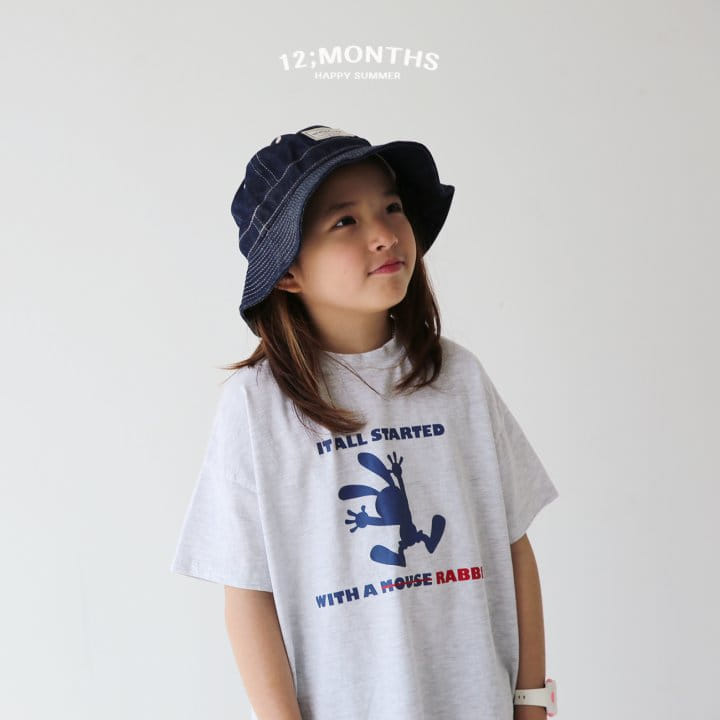 12 Month - Korean Children Fashion - #kidzfashiontrend - Rabbit Tee  With MOM - 4