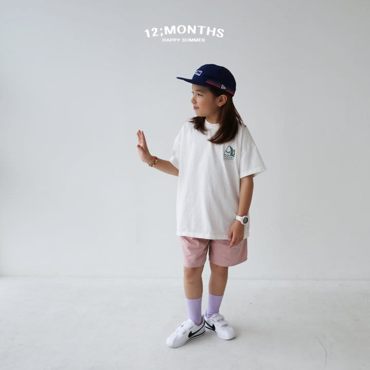 12 Month - Korean Children Fashion - #childofig - Shark Tee With Mom - 8