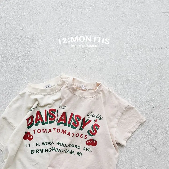 12 Month - Korean Children Fashion - #littlefashionista - Tomato Tee - 6