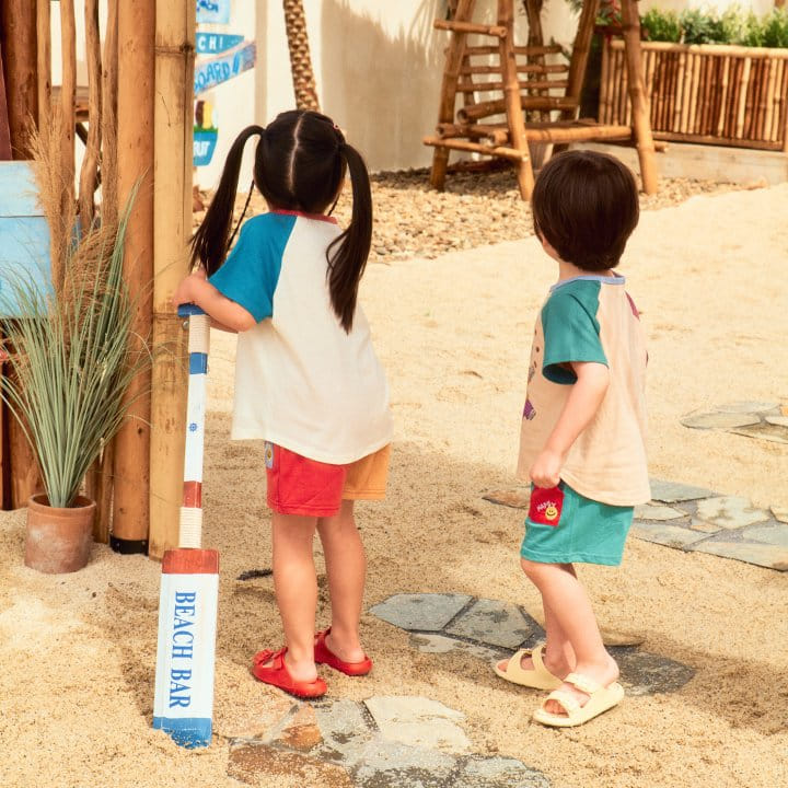 1St Blue - Korean Children Fashion - #Kfashion4kids - Juggling Elephant Tee - 5