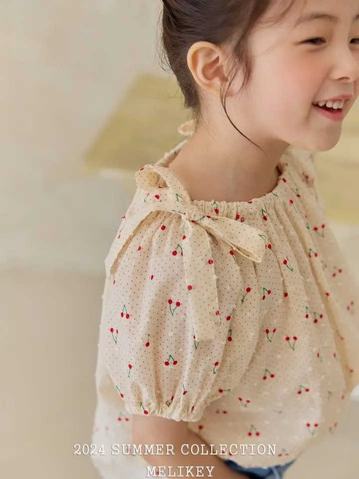 Cherry Ribbon Blouse