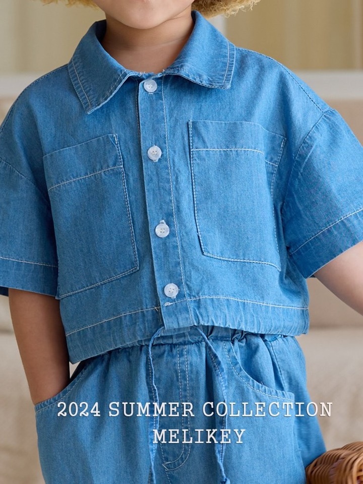 Big Pocket String Shirt