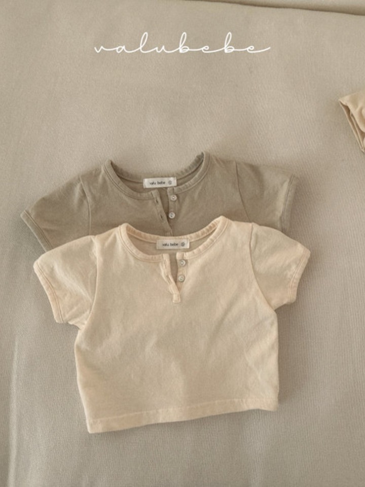 Two Button Tee