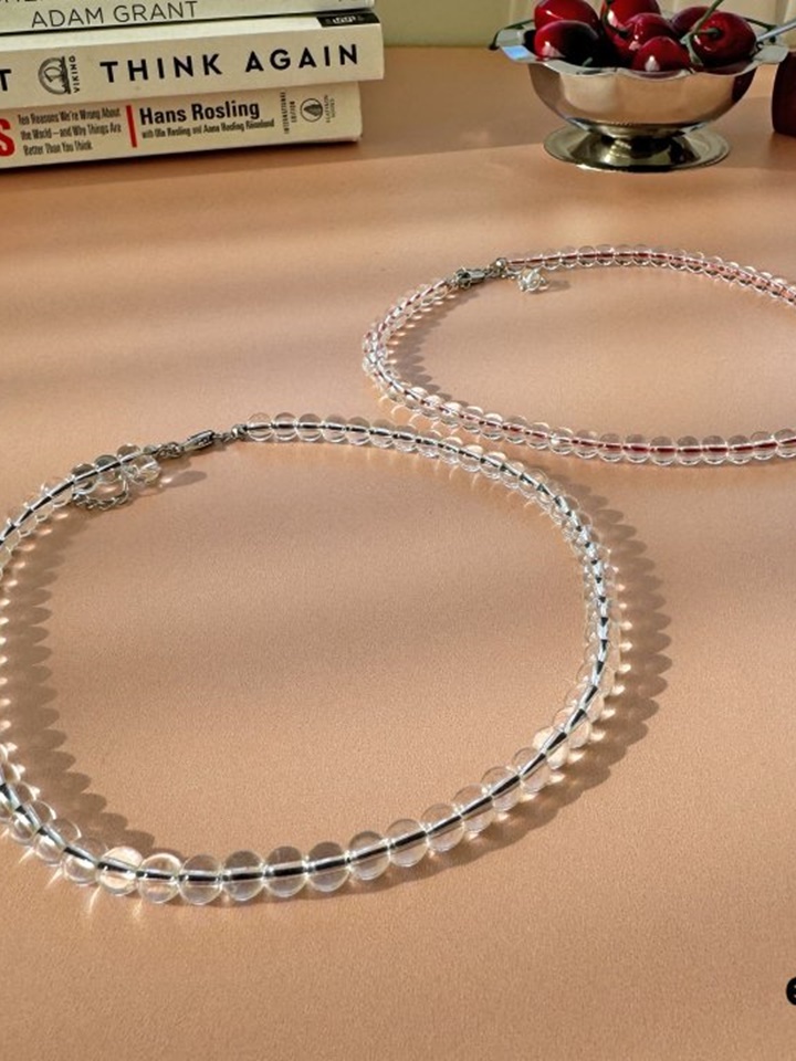 Clear Beads Necklace