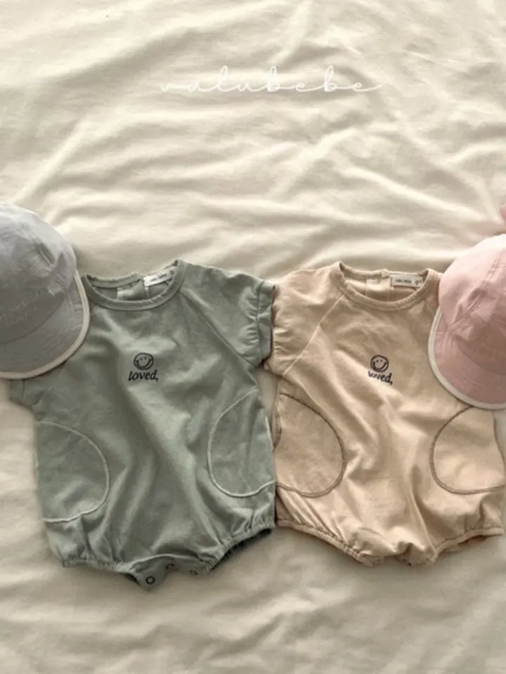 Smile Raglan Body Suit