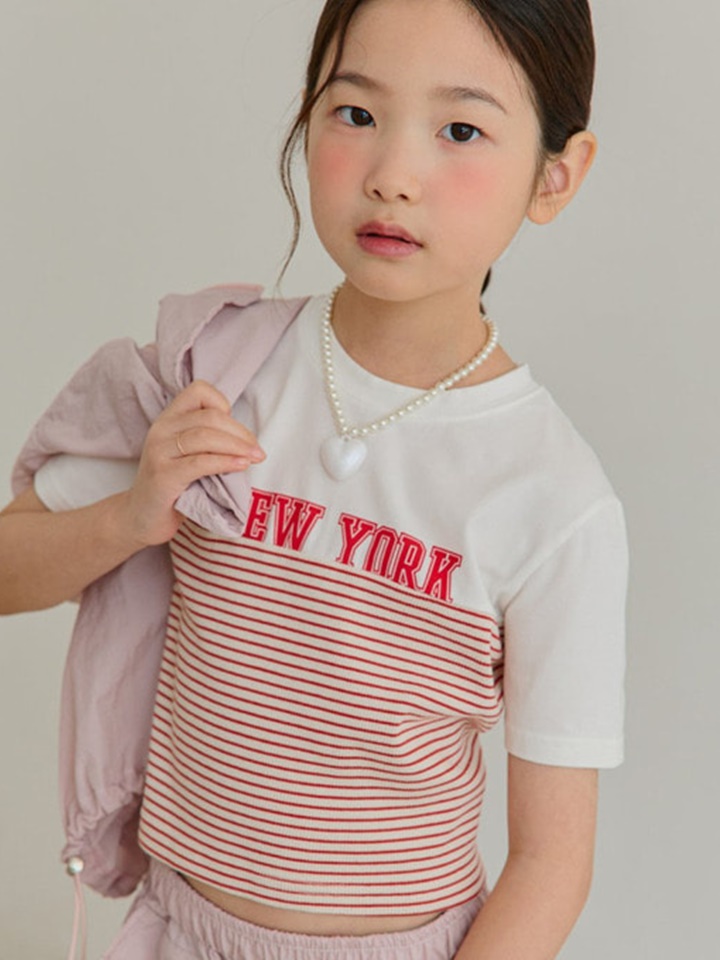 New York Mix Crop Tee