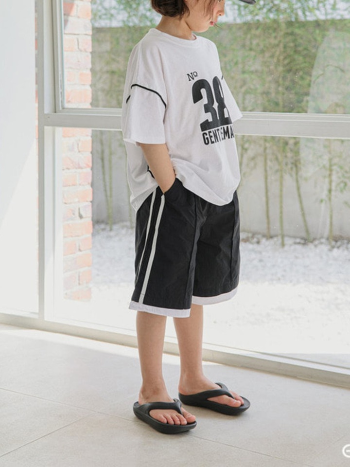 Pintuck Slack Shorts