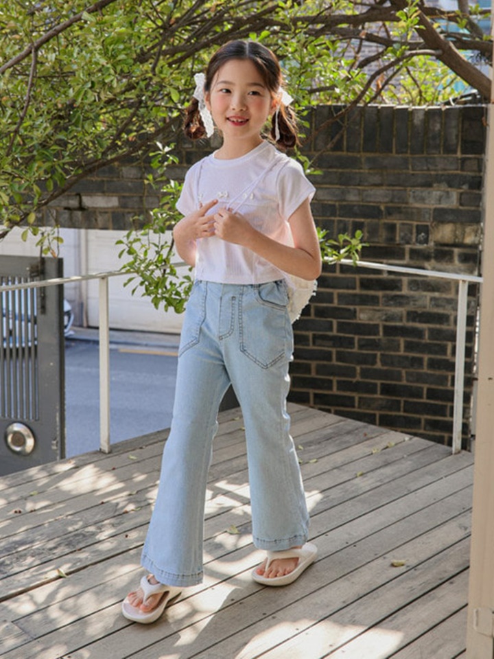 Angle Pocket Boots Cut Pants