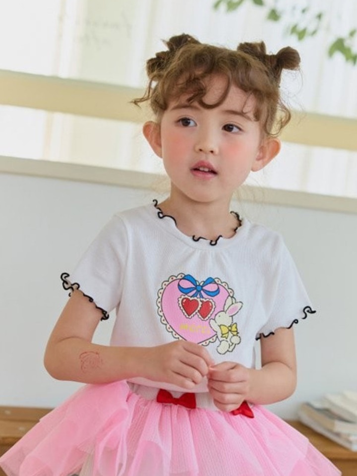Rib Heart Cherry Tee Rib Heart Cherry Tee