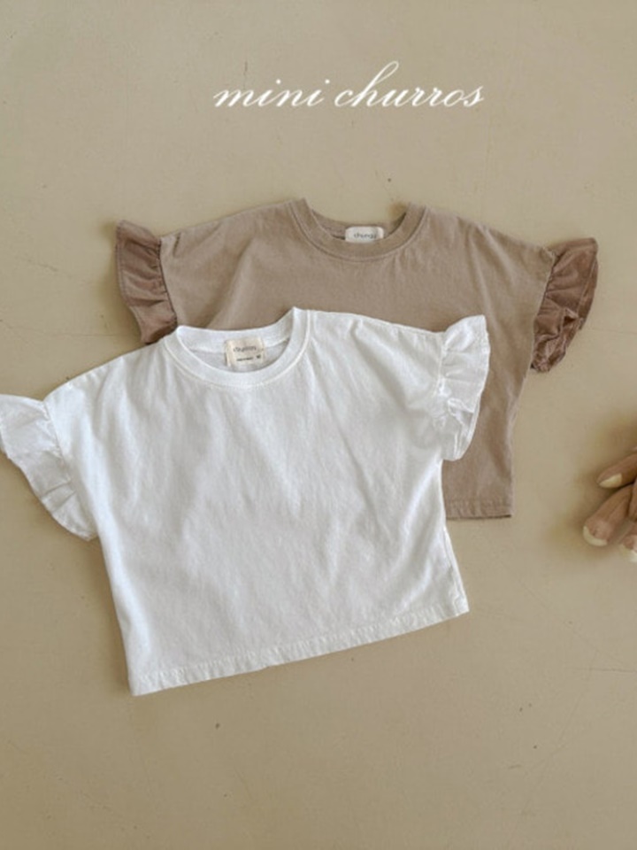 Madeleine Frill Tee Madeleine Frill Tee