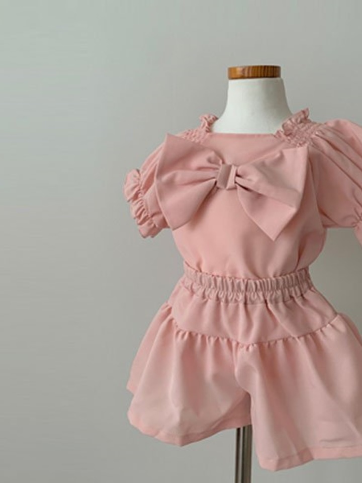 Big Bow Top Bottom Set