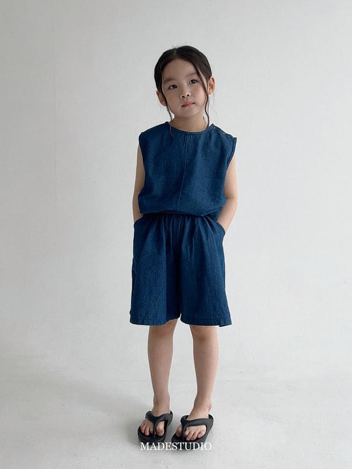 Denim Skirt Pants