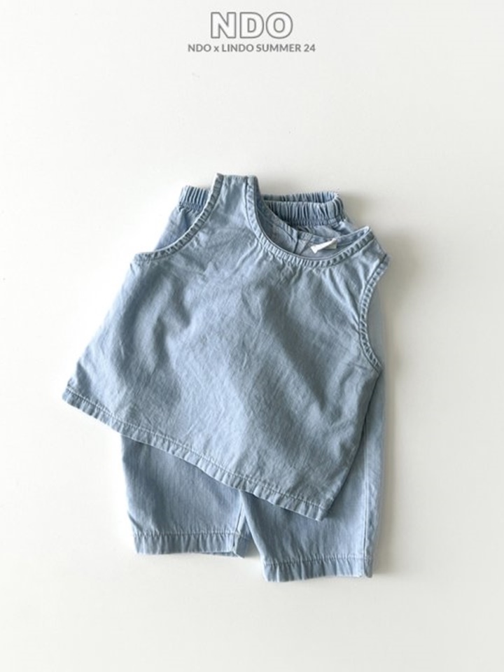Joy Denim Top Bottom Set Joy Denim Top Bottom Set