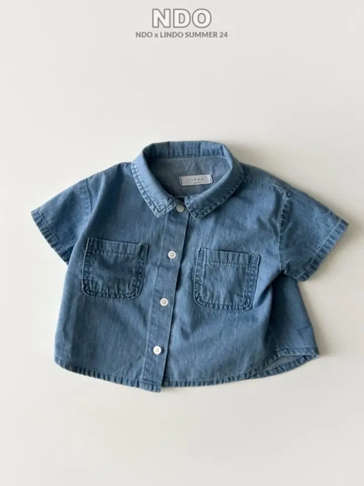 Denim Short Shirt Denim Short Shirt