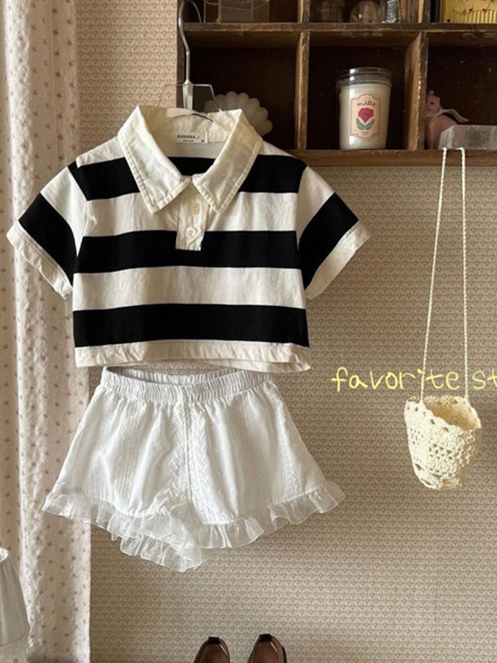 Bang Crop Collar Tee
