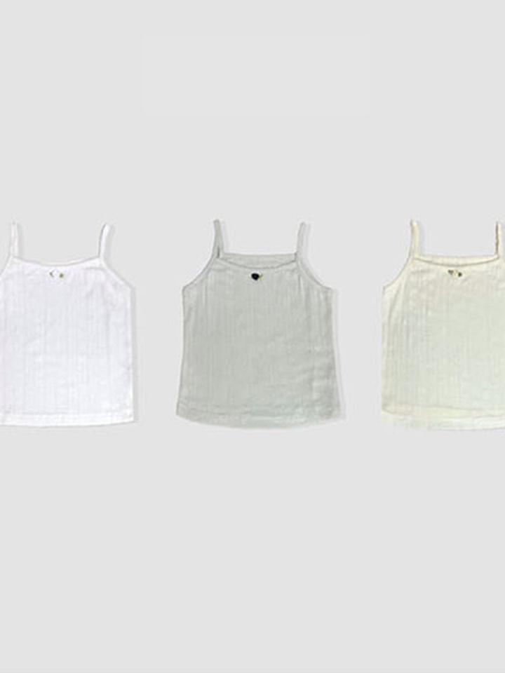 Lace Punching Sleeveless Tee