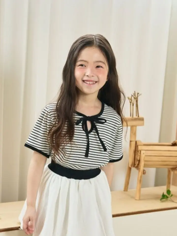 Rib Ribbon Tee
