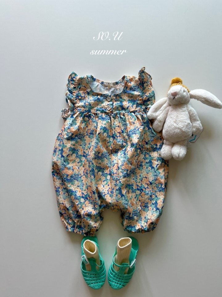 Flower L Wing Body Suit Flower L Wing Body Suit