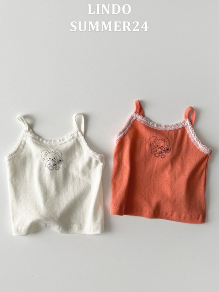 Eyelet Rabbit Sleeveless Tee Eyelet Rabbit Sleeveless Tee