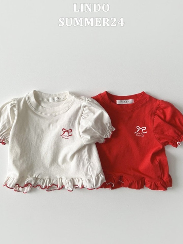 Lu Lu Ribbon Tee Lu Lu Ribbon Tee