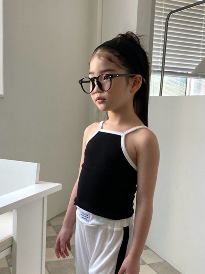 Halter Neck Rib Sleeveless Tee Halter Neck Rib Sleeveless Tee